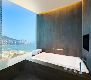Cama o camas de una habitación en W Hong Kong