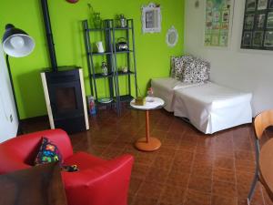 Posteľ alebo postele v izbe v ubytovaní Casa Panoramica Castelverde