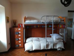 Posteľ alebo postele v izbe v ubytovaní Casa Panoramica Castelverde