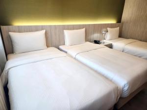 叶绿宿．茶觉旅客房内的一张或多张床位