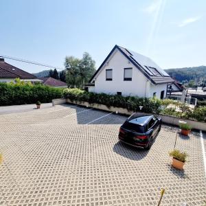 Budynek, w którym mieści się apartament