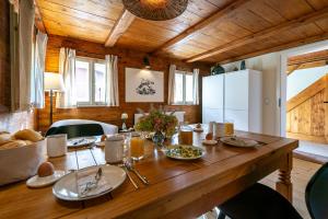 Η κουζίνα ή μικρή κουζίνα στο Ferienhaus an der alten Wassermühle
