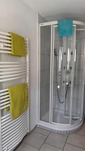 Kúpeľňa v ubytovaní Montafonerhaus