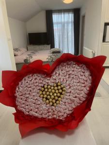 TV a/nebo společenská místnost v ubytování Infinity