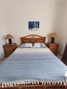 Postel nebo postele na pokoji v ubytování Coastal serenity