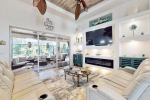 Posezení v ubytování Pool Paradise