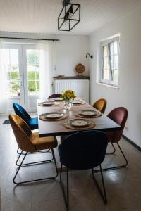 Posezení v ubytování Gîte La Maison Jaune