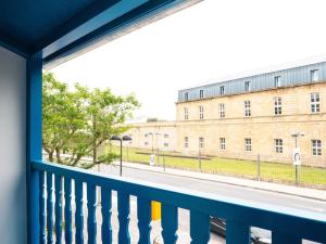 En balkon eller terrasse på Casa del Puerto