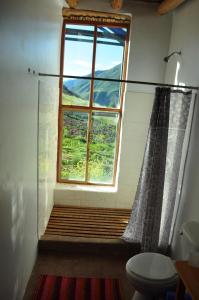 Koupelna v ubytování Pampachayoq - Mountain retreat