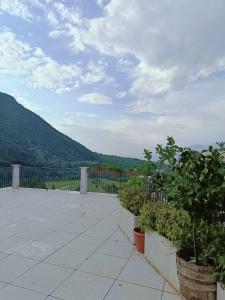 Nespecifikovaný výhled na hory nebo výhled na hory při pohledu z bed and breakfast