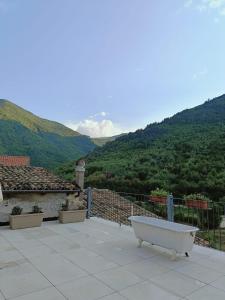 Nespecifikovaný výhled na hory nebo výhled na hory při pohledu z bed and breakfast