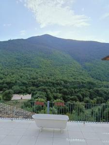 Nespecifikovaný výhled na hory nebo výhled na hory při pohledu z bed and breakfast