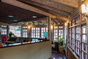 Restaurace v ubytování Pousada Larimor
