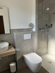 Phòng tắm tại La Maison de Luna