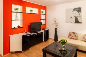 TV/Unterhaltungsangebot in der Unterkunft Gemütliches kleines Apartment