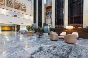 Ouro Minas Hotel Belo Horizonte, Dolce by Wyndham的休息区