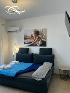 Χώρος καθιστικού στο Nissos 2 apartments thassos