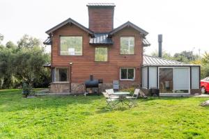 Zahrada ubytování Residencia en Bariloche con vista al Cerro Otto