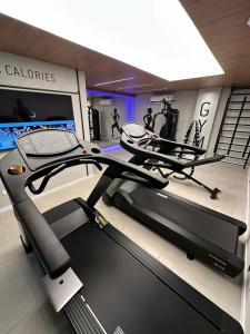 Centrul de fitness și/sau facilități de fitness de la Hotel Flat Afonso Pena e Centro de Convenções Campo Grande
