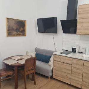 TV a/nebo společenská místnost v ubytování Villa Musik - apartments in historical Villa , Baden
