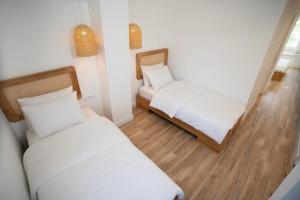 Letto o letti in una camera di Sadef Akkonak