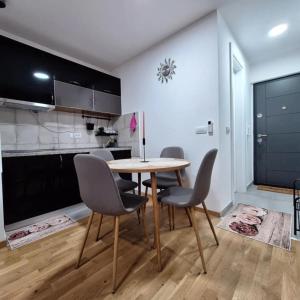 Køkken eller tekøkken på Studio apartman Delight Vrnjačka banja