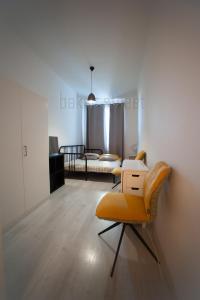 Postel nebo postele na pokoji v ubytování One bedroom apartment close to Prague castle + 20 fotografií