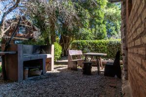 Aed väljaspool majutusasutust Cabañas Rayun