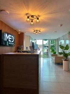 Vstupní hala nebo recepce v ubytování Hotel Med Llanogrande