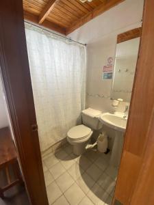 Koupelna v ubytování Hotel Küyen-Ko Pucón