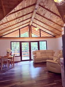 Posezení v ubytování Casa Rustic