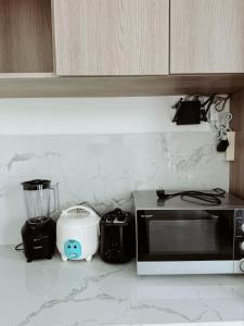 Kuchyň nebo kuchyňský kout v ubytování Resoree Villa Pererenan