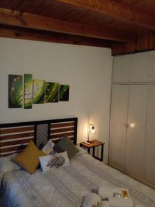 a bedroom with a bed in a room at EVA Apartments 3 in San Rafael