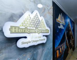 Certifikát, hodnocení, plakát nebo jiný dokument vystavený v ubytování Horizon Pyramid View INN