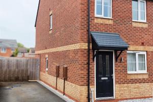 Bygningen som feriehuset ligger i