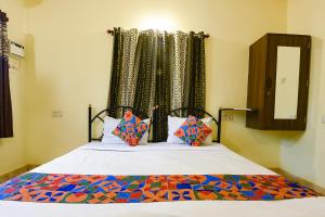 Postel nebo postele na pokoji v ubytování Via Joaquim Beachside Resort - Nr Tito's Lane, Baga Beach