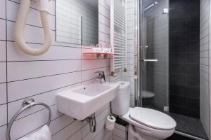 Koupelna v ubytování Hostal Solimar