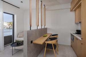 Kuchyň nebo kuchyňský kout v ubytování JM Suites by Estia + 27 fotografií