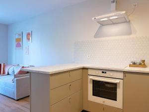 Η κουζίνα ή μικρή κουζίνα στο Wieli Apartment