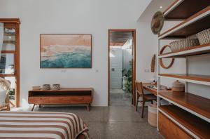 Postel nebo postele na pokoji v ubytování Loop Villas