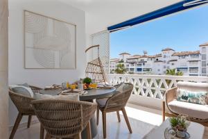 Balkón alebo terasa v ubytovaní Moderno y luminoso apartamento en Las Gaviotas- Puerto Banús