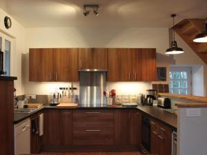 Køkken eller tekøkken på La Petite Ville Aze