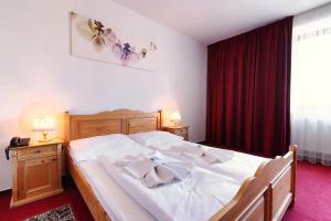 Postel nebo postele na pokoji v ubytování Hotel Stara Skola
