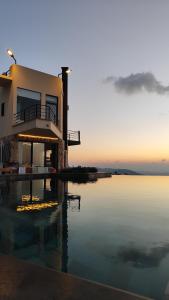 Landskap nær villaen