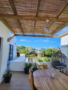 Μπαλκόνι ή βεράντα στο Appartement Pamplemousses