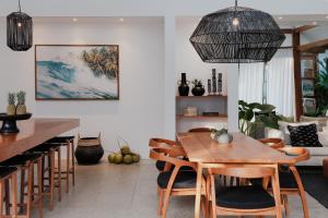 Posezení v ubytování Loop Villas