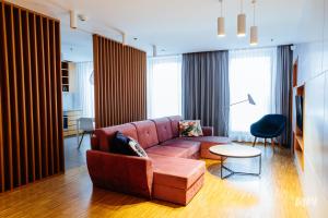 Posedenie v ubytovaní Apartamenty Muzeum II Wojny Światowej