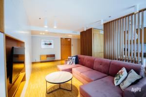 Posedenie v ubytovaní Apartamenty Muzeum II Wojny Światowej