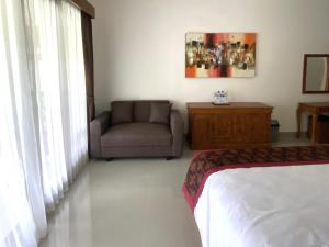 Letto o letti in una camera di Nivaluma