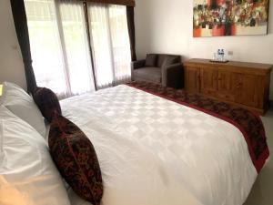 Letto o letti in una camera di Nivaluma